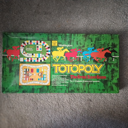 Vintage 1972 totopoly board - 1972,