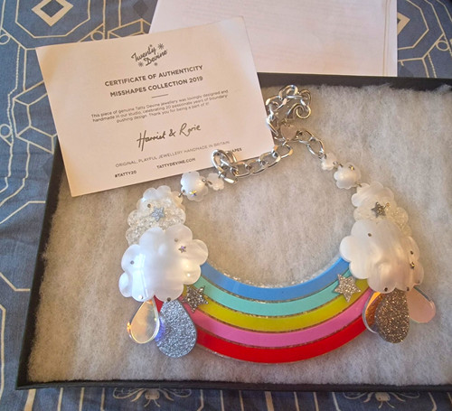 Tatty devine rainbow statement - devine,