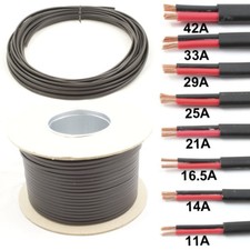 Flat Twin 2 Core Cable 12v 24v