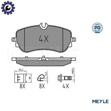 BRAKE PAD SET DISC BRAKE 025