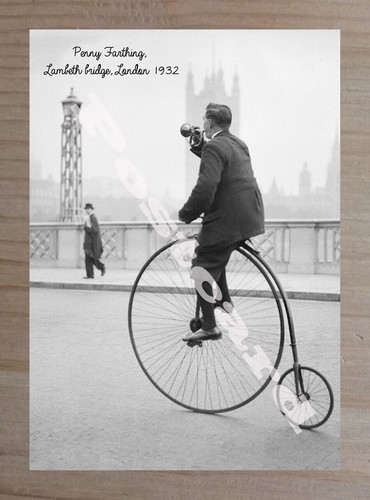 Historic penny farthing - penny,