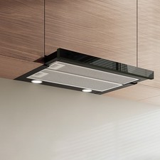 Built in Telescopic Cooker Hood Stainless Steel Kitchen Ventilation System