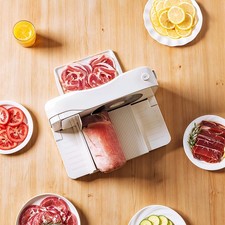 Foldable Electric Kitchen Food Meat Bread Slicer Machine Thickness Adjustable