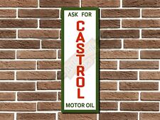 Castrol Metal Sign Wall Plaque
