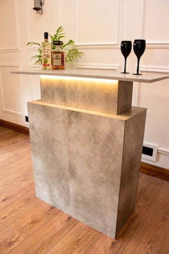 Led home bar - led, stone