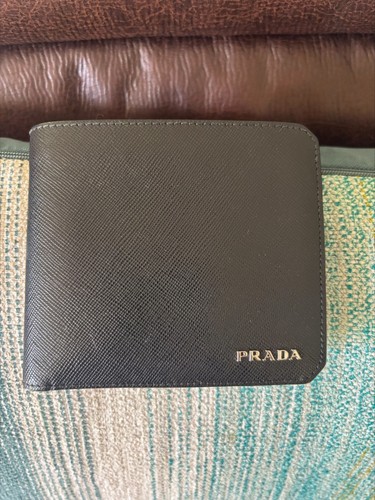 Prada saffiano mens wallet - saffiano,