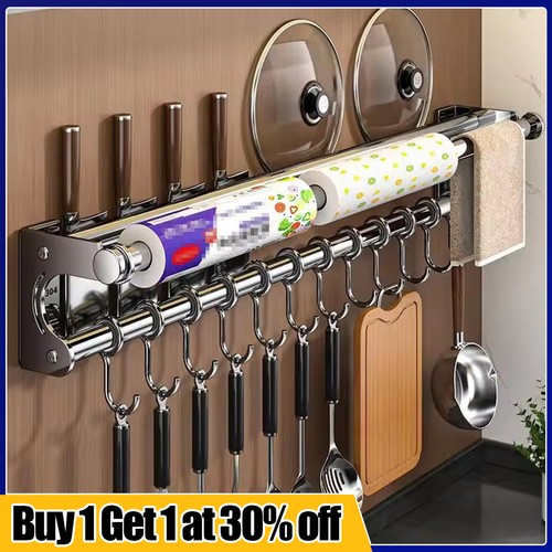 Kitchen utensil hanging rail - kitchen,
