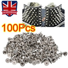 NEW 100pcs Punk Cone Spikes