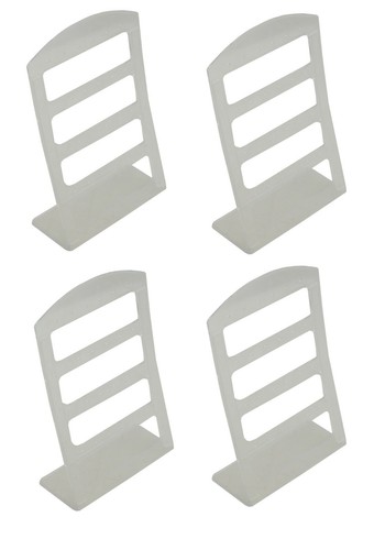 Plastic earring display - x,