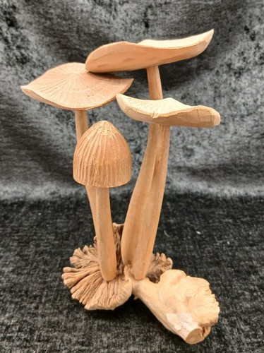 Wooden hand carved flat top - wooden,