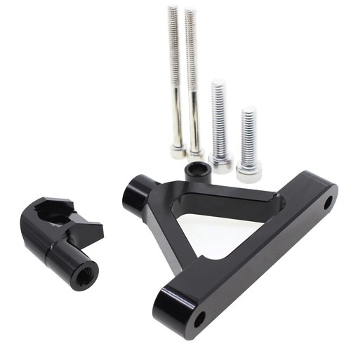 Cnc steering damper bracket - steering,