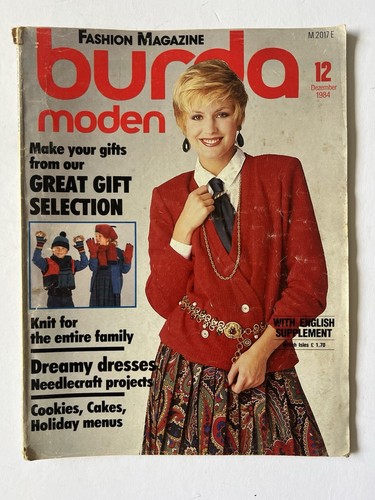 Burda sewing pattern - pattern, magazine