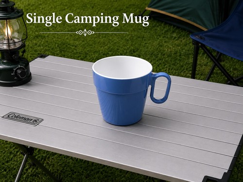 Vintage single blue melamine - vintage,
