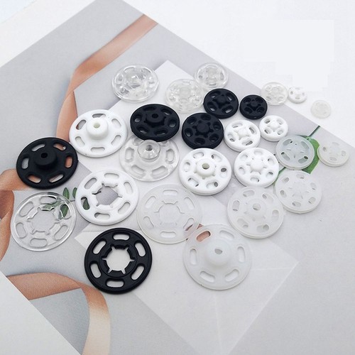 100pcs plastic sew snap - sew-on,