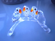 Swarovski Silver Crystal Four