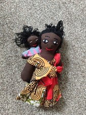 Vintage African Dolls Mum And