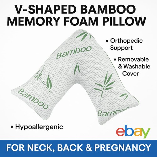 Shaped memory foam - foam, bamboo