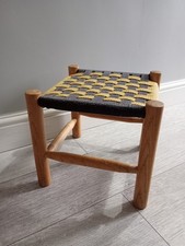 Vintage Rattan Brown & Cream