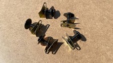 FIT JAGUAR WHEEL ARCH & WING MUDFLAPS FASTENER PLUS SCREW/U-NT METAL TRIM CLIPS 