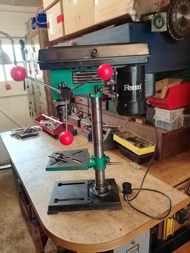 Used bench pillar drill - used,
