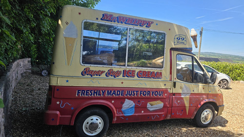 Ford transit ice - cream, van