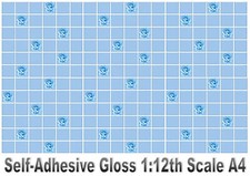 Dolls House Wallpaper Stick-on