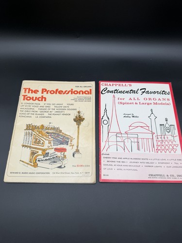 Vintage organ instruction - organ,