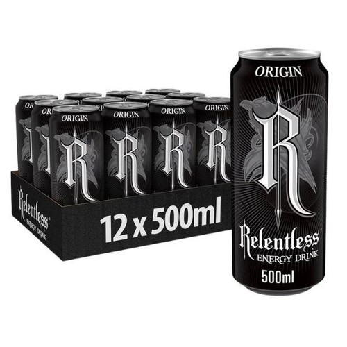 Relentless origin energy - origin, drink