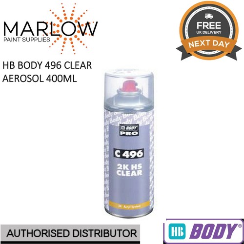 Body 496 hs - 496, clearcoat