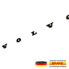 Lettering fits: Volvo black gloss piano black font new + stencil