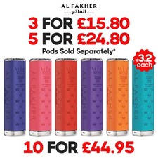 Al Fakher Crown Bar Pro Max 12K Prefilled Pod Vape Kit | 900mAh Battery