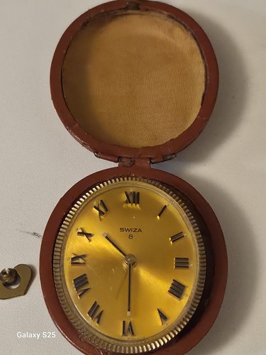 Vintage swiza travel alarm - vintage,