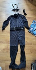 Girls Catwoman Fancy Dress Dressing Up Costume Age 9-10 Years