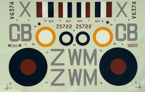 Decals bristol blenheim - decals, :