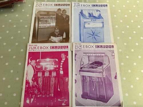 Juke box journal 1989 - box,