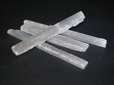 Large Selenite Crystal Wands / Sticks - 10cm - Crystal Cleaning -  Protection