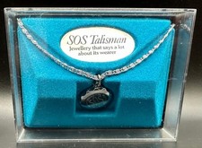 Vintage SOS Talisman Silver