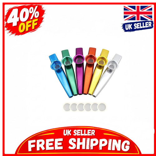 Metal kazoo with flute film - metal,