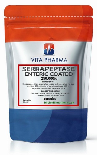 Serrapeptase 250 000iu enteric - serrapeptase, 250,000iu