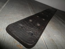 tawse/cane genuine leather  high quality  leather ladies strap with 11 vents