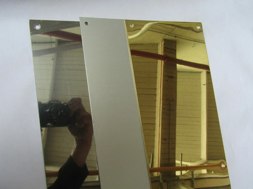 Door kick plate - plate, metal