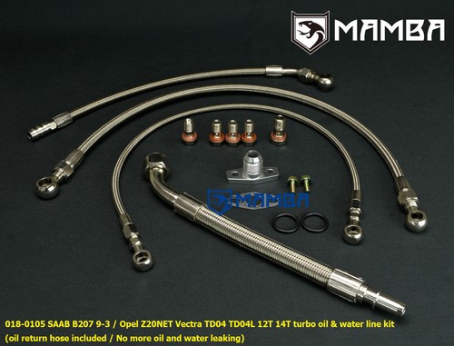Turbo oil water line kit - &,