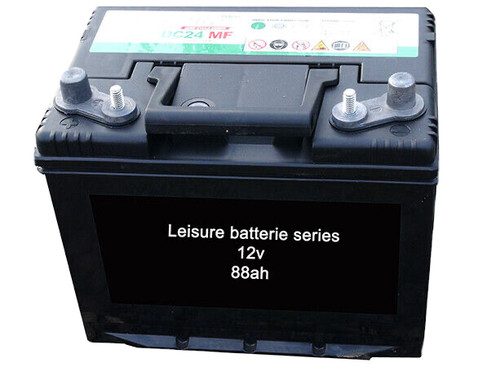 12v 55ah leisure battery - 55ah,