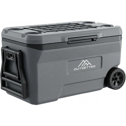 67l cool box with ice - ice, block