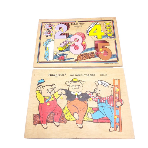 Vintage wooden puzzle - vintage,