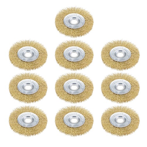 Inch wire wheel brush - wire, bench
