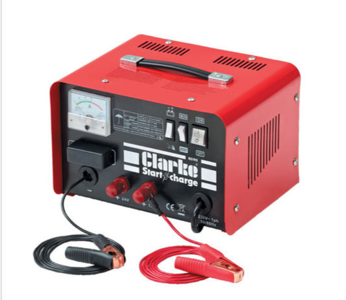 Clarke battery charger - &, jump