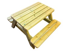 Kids Wooden Picnic Table, Premium children's Picnic bench