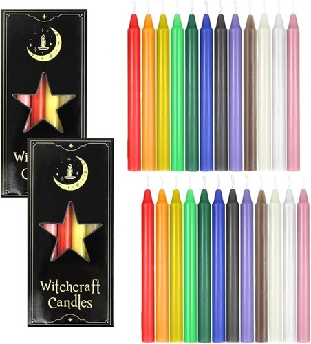 Spell chime candles - candles, pcs