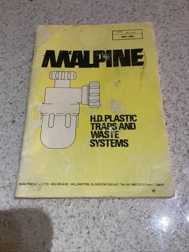 Vintage macalpin plastic - macalpin,